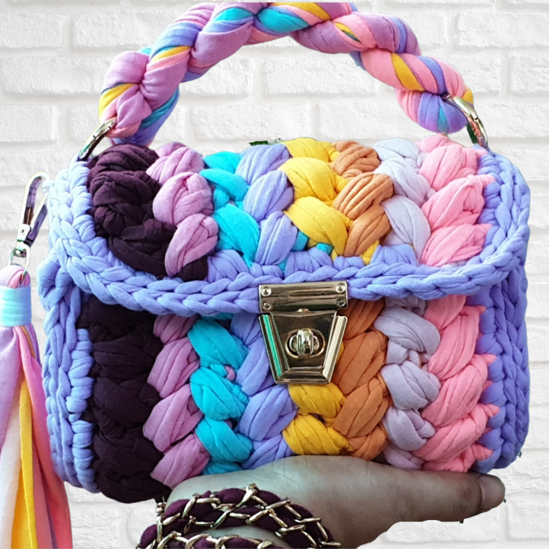 Shiroli Handmade Designer Multi-Color Bag