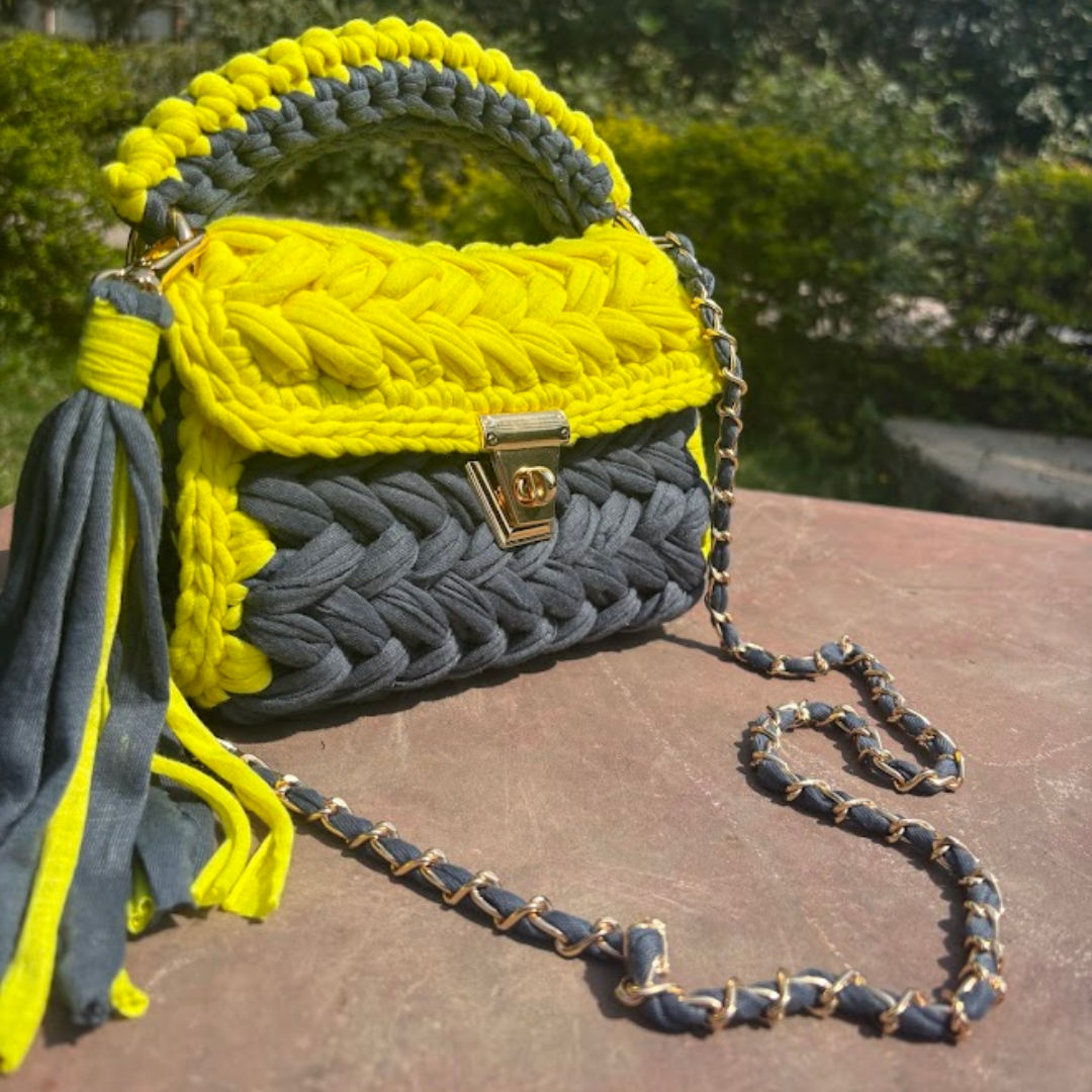 Shiroli_Handmade_Designer_Lemon-Grey_Crochet_Sling_HandBag_-_Image4