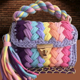 Shiroli Handmade Designer Rainbow Bag